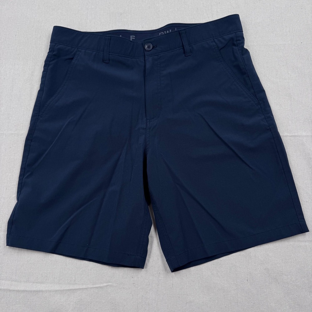 Rorie Whelan‎ Golf Mens 34 Navy Blue Performance Stretch Shorts RN 75343